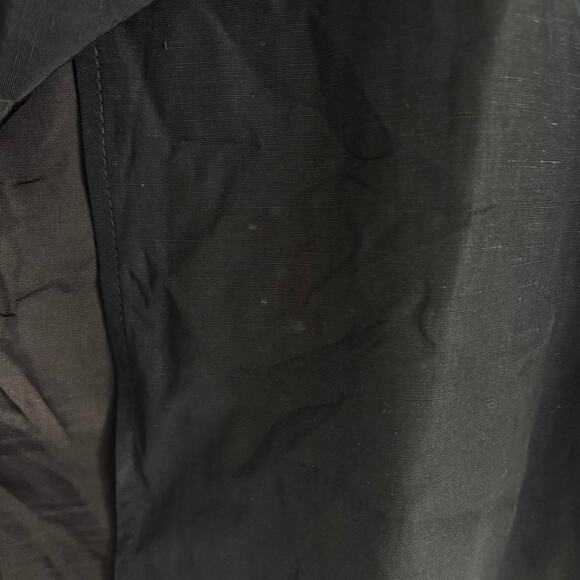 90s Vintage BCBG Max Azria Linen Trench Coat Womens Size Small - Picture 5 of 7